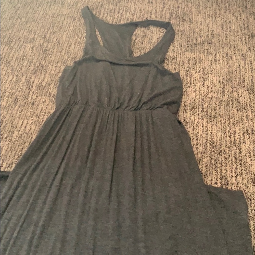 Dark gray maxi dress size L